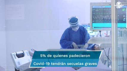 Alertan especialistas sobre secuelas por Covid-19