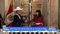 Fiscalía de Perú abrió investigación contra la ministra de Cultura Betssy Chávez