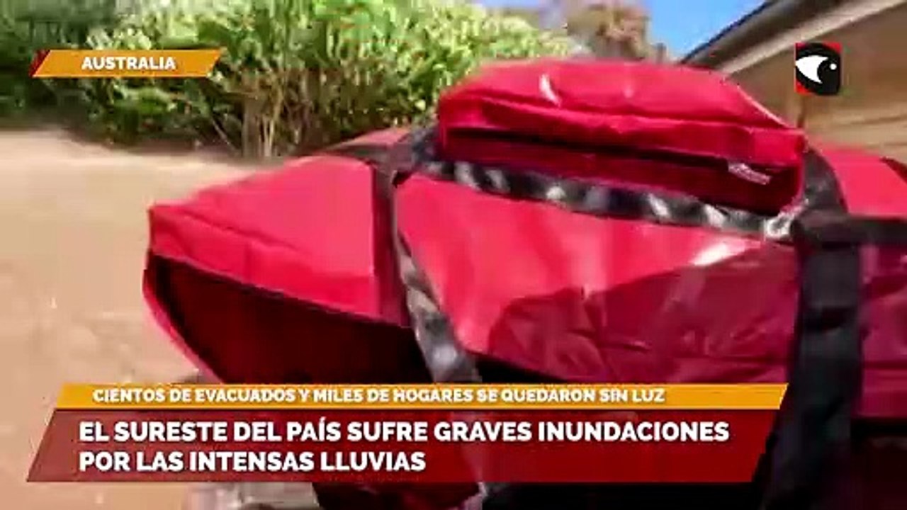 (REUTERS) El sureste del país sufre graves inundaciones por las intensas lluvias