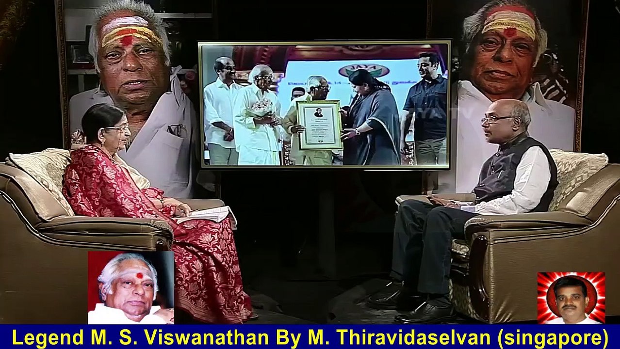 Legend M. S. Viswanathan By M. Thiravidaselvan (singapore) Vol 37