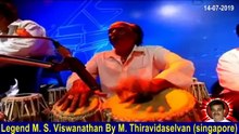 Legend M. S. Viswanathan By M. Thiravidaselvan (singapore) Vol 50