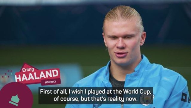 Haaland targets World Cup 'dream' after missing Qatar 2022
