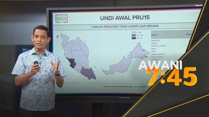 Undi Awal PRU15 | Jumlah pengundi tentera & pasangan