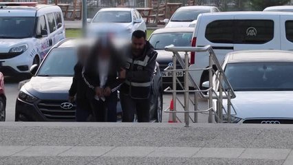 Hırsızlık amaçlı girdiği evlerde konaklayan şüpheli tutuklandı