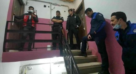 İhbara giden ekipler, dramla karşılaştı