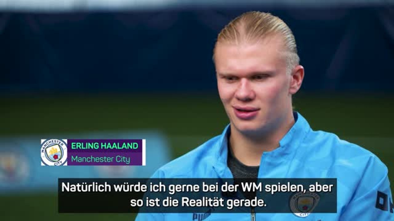 Haaland: WM oder EM mit Norwegen 'wäre ein Traum'