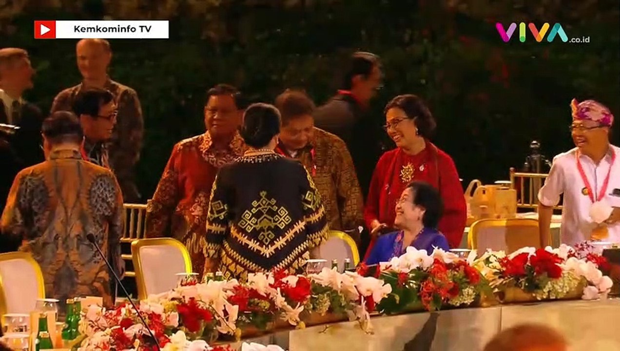2 Mantan Presiden Bersatu di Gala Dinner KTT G20