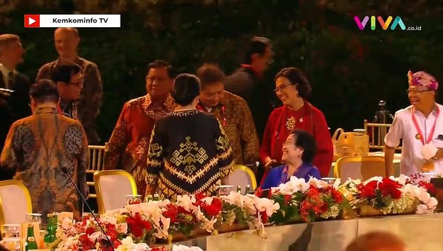2 Mantan Presiden Bersatu di Gala Dinner KTT G20