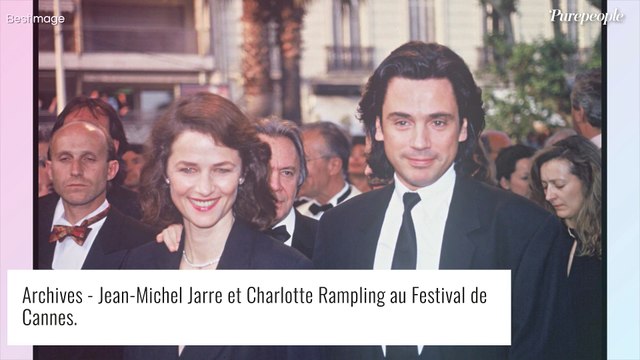 Charlotte Rampling se souvient des années avec Jean-Michel Jarre : C'était merveilleux