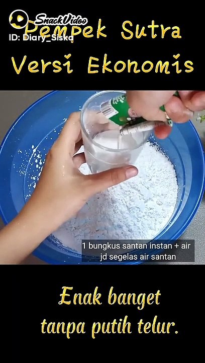 Resep pempek Sutra khas Palembang versi ekonomis, lembut, mudah, enak.