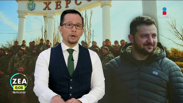 Volodímir Zelenski acusa a Rusia de atrocidades en Jersón