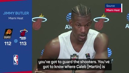 Butler lauds Bam's monster performance against the Suns