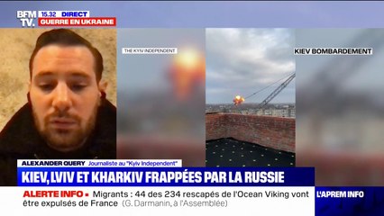 De nouvelles frappes russes sur plusieurs villes ukrainiennes, à Kiev, Lviv et Kharkiv