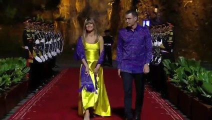 Así luce Sánchez el batik en la cumbre del G20 en Bali