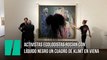 Activistas ecologistas rocían con líquido negro un cuadro de Klimt en Viena