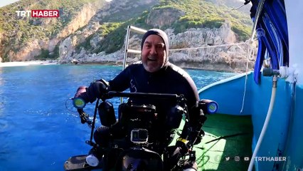 5 yıl önce keşfedilen su altı mağarası görüntülendi