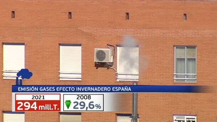 España contaminó la atmósfera con 294 millones de toneladas de gases en 2021