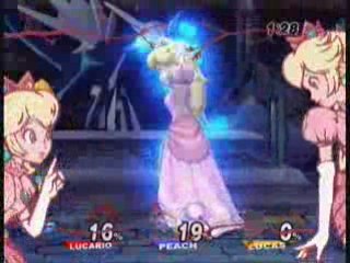 Lucario vs. Peach vs. Lucas