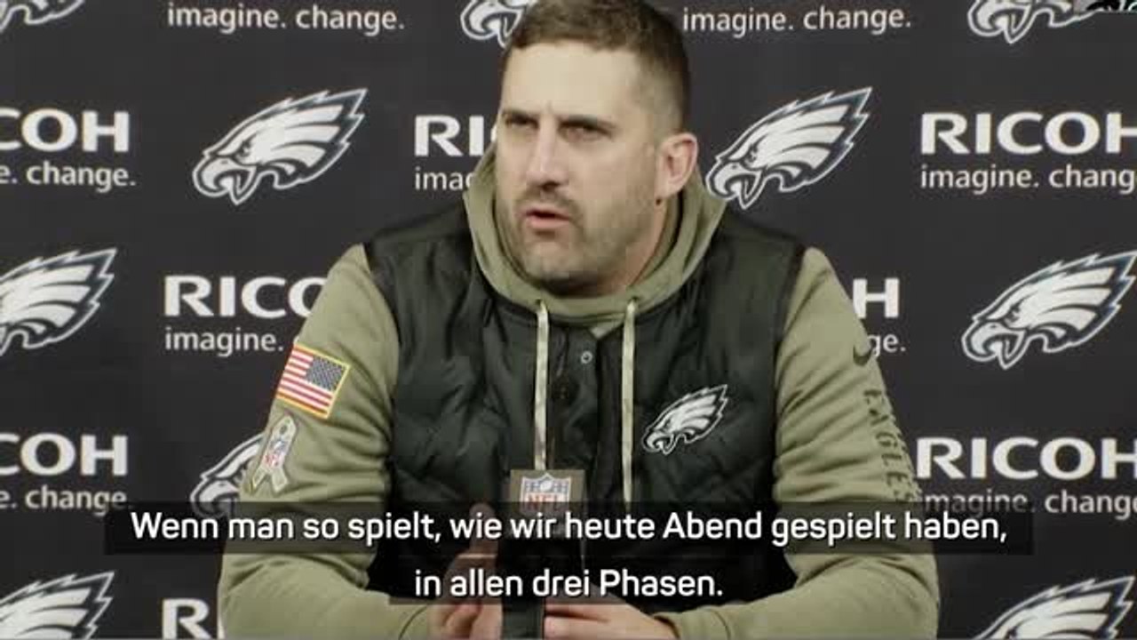Eagles-coach: "wie der letzte dreck gespielt"