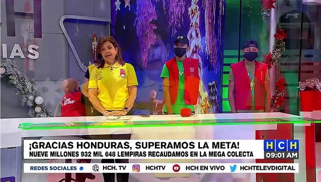 ¡Gracias Honduras! Más 9.9 millones de lempiras, el conteo final de la Mega Colecta a favor de los niños con cáncer