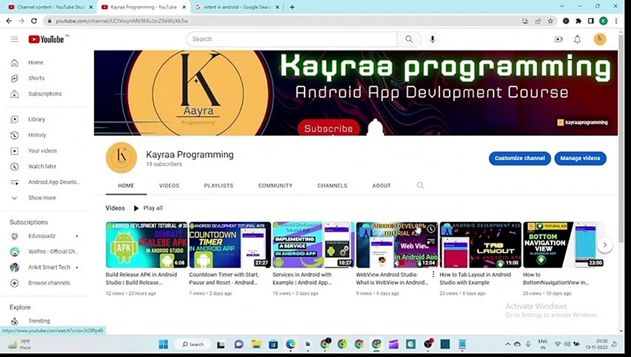 Countdown Timer - Keep timer running when closing the app - Android Studio Tutorial