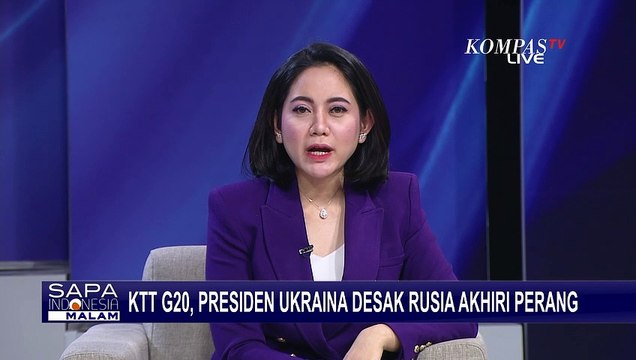 Hadiri G20 secara Virtual, Presiden Ukraina: Janji Rusia Akhiri Perang Tak Terealisasi