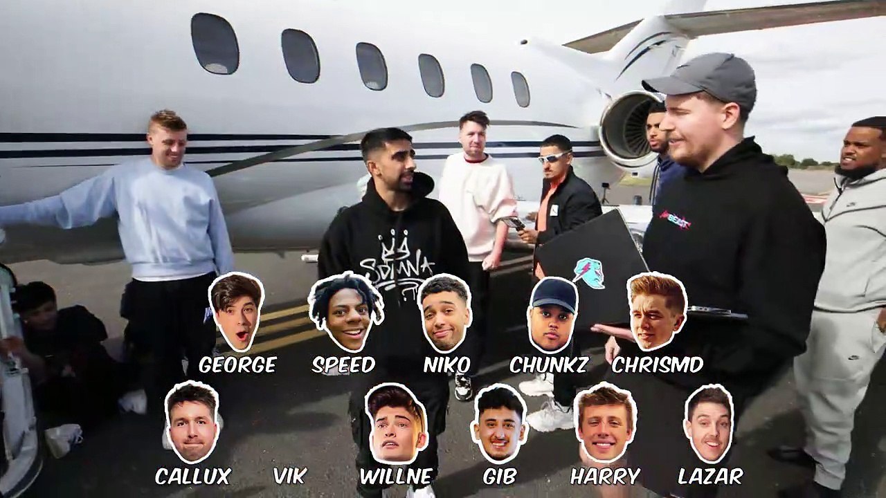 Last To Take Hand Off Jet, Keeps It! | Mr Beast