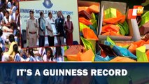 Cuttack Bali Yatra Enters Guinness World Records For Most People Folding Origami Sculptures
