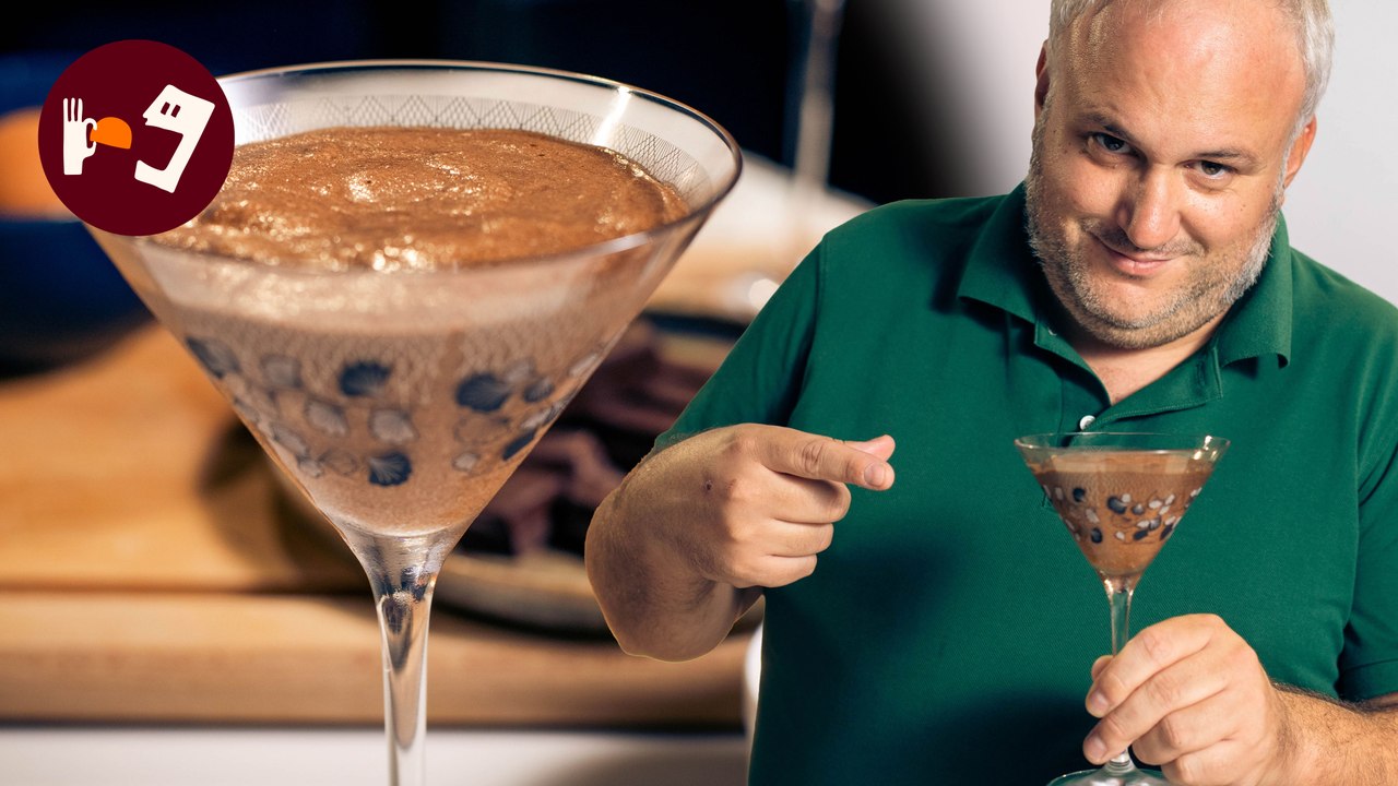 Mousse de chocolate con solo 3 ingredientes