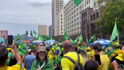Manifestação no Rio de Janeiro