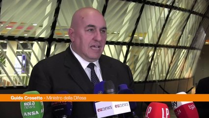 Difesa Ue, Crosetto "Si procede a tappe forzate"