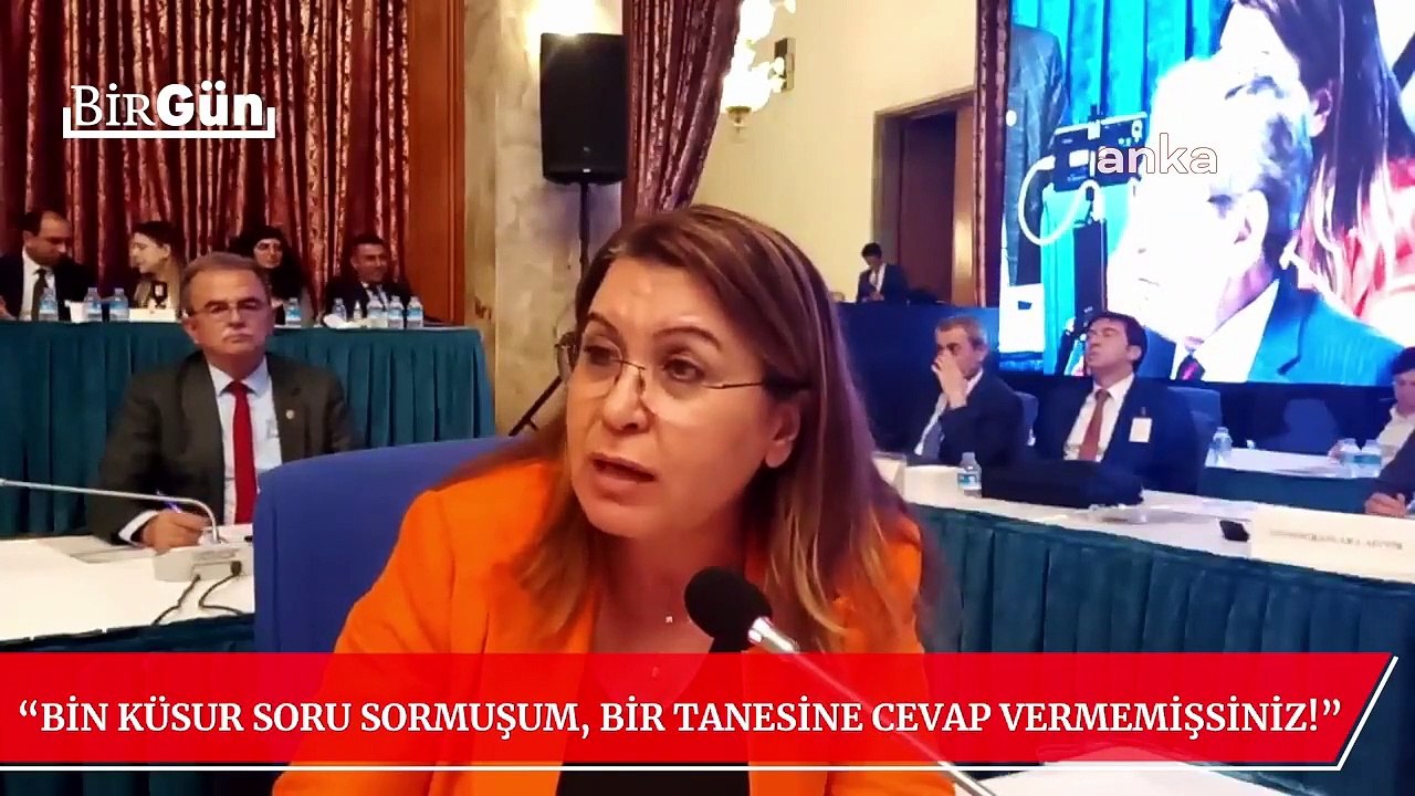 Gülizar Biçer Karaca’dan Bakan Bozdağ’a: “Bin küsur soru sormuşum, bir tanesine cevap vermemişsiniz!”