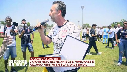 Craque Neto chora com homenagem em sua cidade natal 15/11/2022 15:55:02