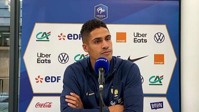 Lettre des Bleus sur les droits humains : pour Raphaël Varane c'est l'humain qui s'exprime