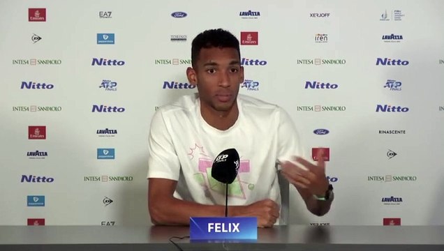 ATP - Nitto ATP Finals Turin 2022 - Félix Auger Aliassime : C'est définitivement un match dont je vais me rappeler longtemps