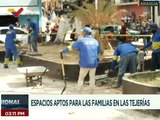 Aragua | Gobierno Nacional continúa con los trabajos de rehabilitación de espacios en Las Tejerias