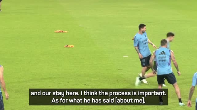 'Messi eager to enjoy the World Cup' - Argentina boss Scaloni