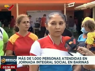 Barinas | Más de 1 mil personas son atendidas con jornada integral social en Mijagua mcpio. Capital
