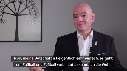 Infantino bittet um "Waffenstillstand" während WM
