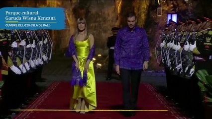 Los líderes del G20 asisten a una cena de gala tras la primera jornada de la cumbre