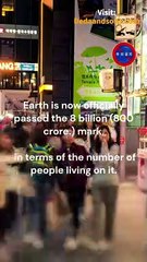 World population passes 8 billion:United Nation | India to surpass China next year | News shorts | How many people live on earth? | India to become most populated country?