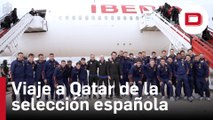 La selección española, rumbo a Qatar para disputar el mundial de fútbol