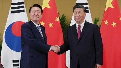 한중 첫 정상회담...尹 "北 도발에 중국 역할 기대" / YTN