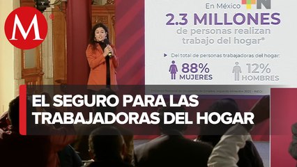 Suman 53 mil 755 trabajadoras del hogar incorporadas al IMSS