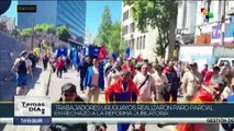 Temas Del Día 15-11: Trabajadores uruguayos realizaron paro parcial en rechazo a reforma jubilatoria