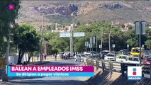 Balean a tres empleados del IMSS en Zacatecas