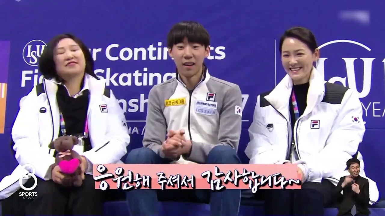 [220221] Interview with Sihyeong Lee, the happy skater