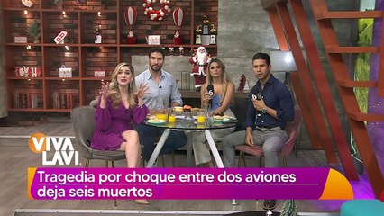 Tragedia por choque de avionetas deja seis muertos