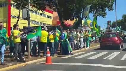 Download Video: SC tem atos antidemocráticos feitos por manifestantes bolsonaristas no feriado