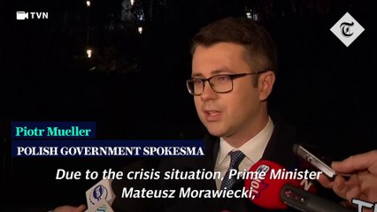Poland missile strike- Footage purports to show aftermath of Russian strike on Nato territory